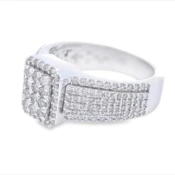 Raised Cushion Diamond Ring 1.60cttw 10K Gold 9 Raised Cushion Diamond Ring 1.60cttw 10K Gold -Wandr Jewelry Store raised cushion diamond ring 160cttw 10k gold hiphopbling 292714