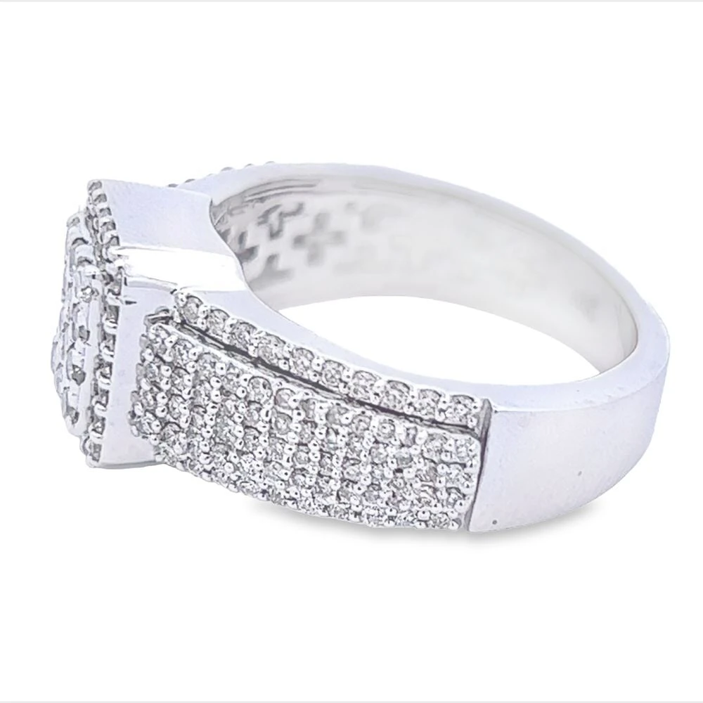Raised Cushion Diamond Ring 1.60cttw 10K Gold 5 Raised Cushion Diamond Ring 1.60cttw 10K Gold - Image 5