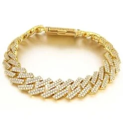 Sharp Cuban 14MM Bling Bling Bracelet 7 Sharp Cuban 14MM Bling Bling Bracelet -Wandr Jewelry Store sharp cuban 14mm bling bling bracelet hiphopbling 923562