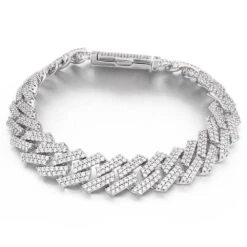 Sharp Cuban 14MM Bling Bling Bracelet 8 Sharp Cuban 14MM Bling Bling Bracelet -Wandr Jewelry Store sharp cuban 14mm bling bling bracelet white gold 7 hiphopbling 695613
