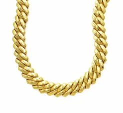 Sharp Cuban Polished Hip Hop Chain