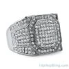Stainless Steel Bling Bling Emperor Ring