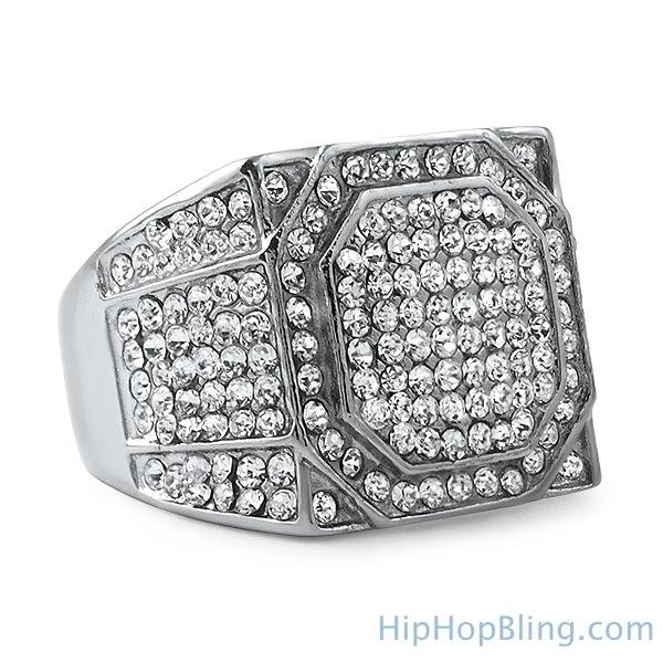 Stainless Steel Bling Bling Emperor Ring 1 Stainless Steel Bling Bling Emperor Ring