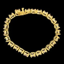 Stainless Steel VVS Iced Out Tennis Bracelet -Wandr Jewelry Store stainless steel vvs iced out tennis bracelet hiphopbling 367038