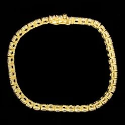 Stainless Steel VVS Iced Out Tennis Bracelet -Wandr Jewelry Store stainless steel vvs iced out tennis bracelet hiphopbling 635312