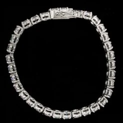 Stainless Steel VVS Iced Out Tennis Bracelet -Wandr Jewelry Store stainless steel vvs iced out tennis bracelet hiphopbling 888943