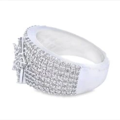 Star Pave Diamond Ring 2.35cttw 10K Gold -Wandr Jewelry Store star pave diamond ring 235cttw 10k gold hiphopbling 206503