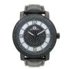 Super Techno .10ct Diamonds Watch Black