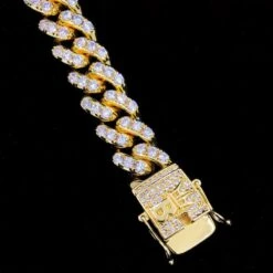 Tennis Cuban Link Hip Hop Bling Bling Bracelet 13MM -Wandr Jewelry Store tennis cuban link hip hop bling bling bracelet 13mm hiphopbling 860566