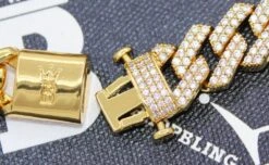 Turkish Cuban Bling Bling Chain 14MMWhite / Yellow Gold 12 Turkish Cuban Bling Bling Chain 14MMWhite / Yellow Gold -Wandr Jewelry Store turkish cuban bling bling chain 14mm white yellow gold hiphopbling 801798