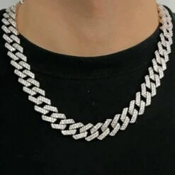 Turkish Cuban Bling Bling Chain 14MMWhite / Yellow Gold 11 Turkish Cuban Bling Bling Chain 14MMWhite / Yellow Gold -Wandr Jewelry Store turkish cuban bling bling chain 14mm white yellow gold white gold 18 hiphopbling 609123