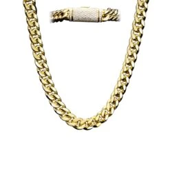 VVS Moissanite Miami Cuban Bracelet Steel / .925 Silver -Wandr Jewelry Store vvs moissanite miami cuban bracelet steel 925 silver hiphopbling 167518