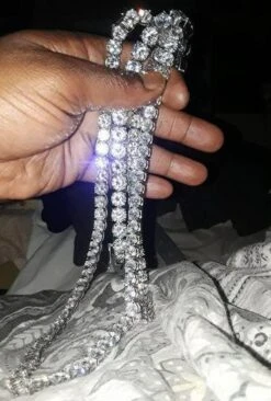 VVS Tennis Chain White Gold -Wandr Jewelry Store vvs tennis chain white gold hiphopbling 248883